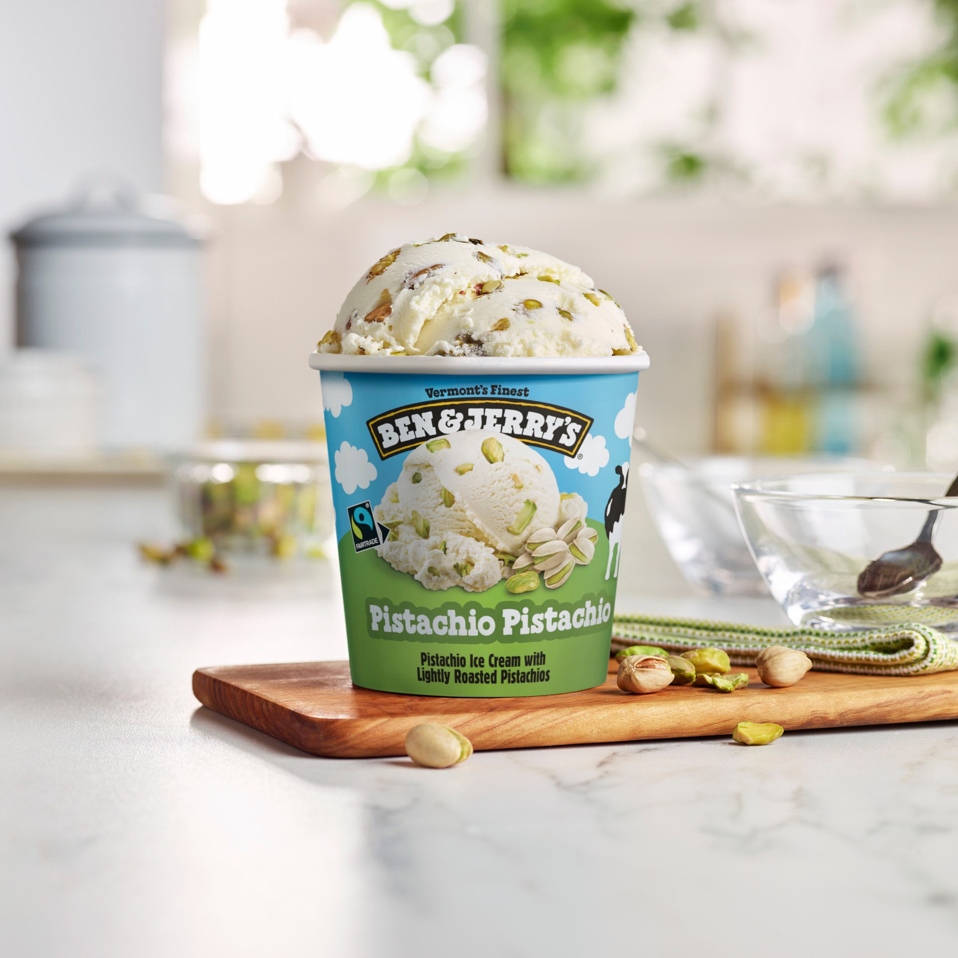 Ben and shop jerry's pistachio